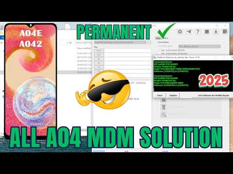ALL SAMSUNG AO4 MDM SOLUTION 2025 VERY EASY