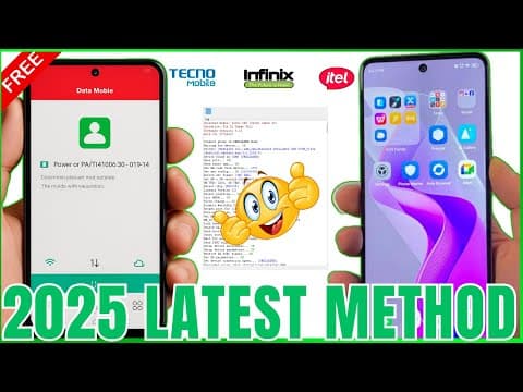 LATEST MDM SOLUTION FOR ALL TECNO, INFINIX, AND ITEL 2025 100% WORKING